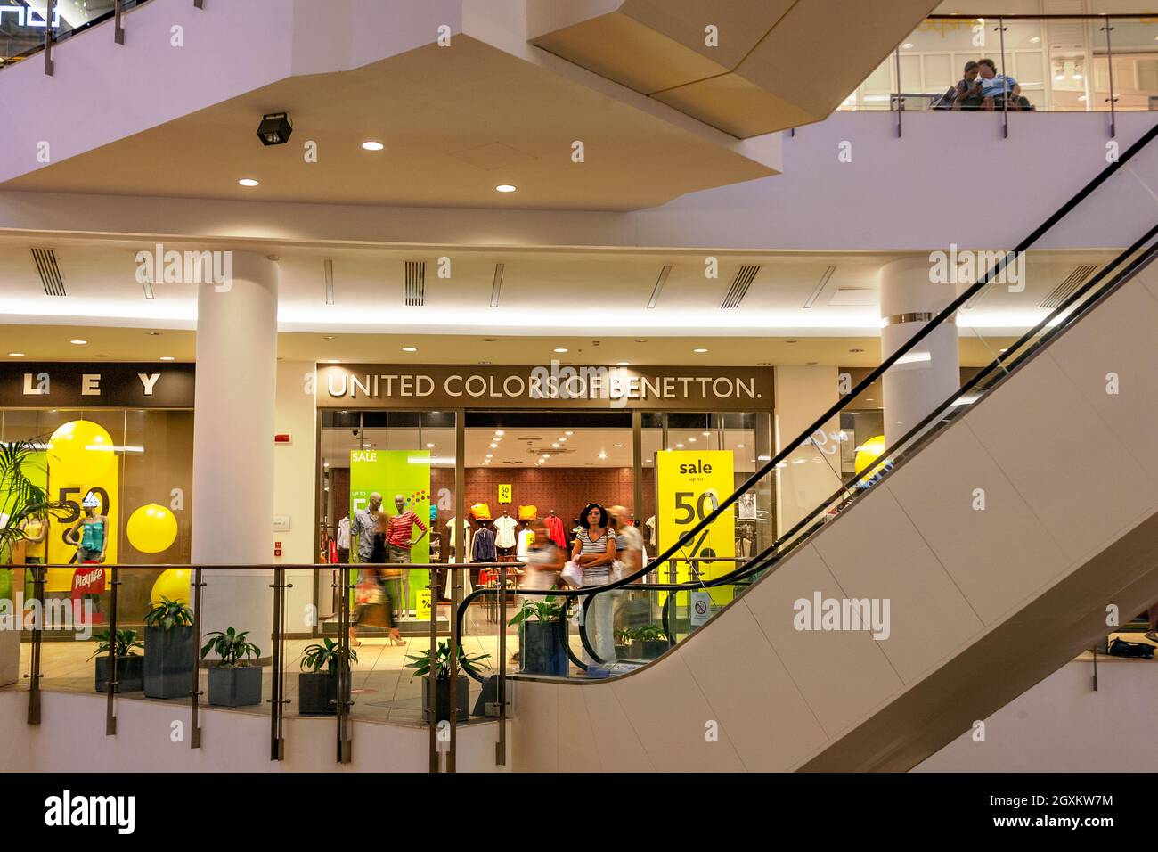Centro comercial (Malta) Foto de stock