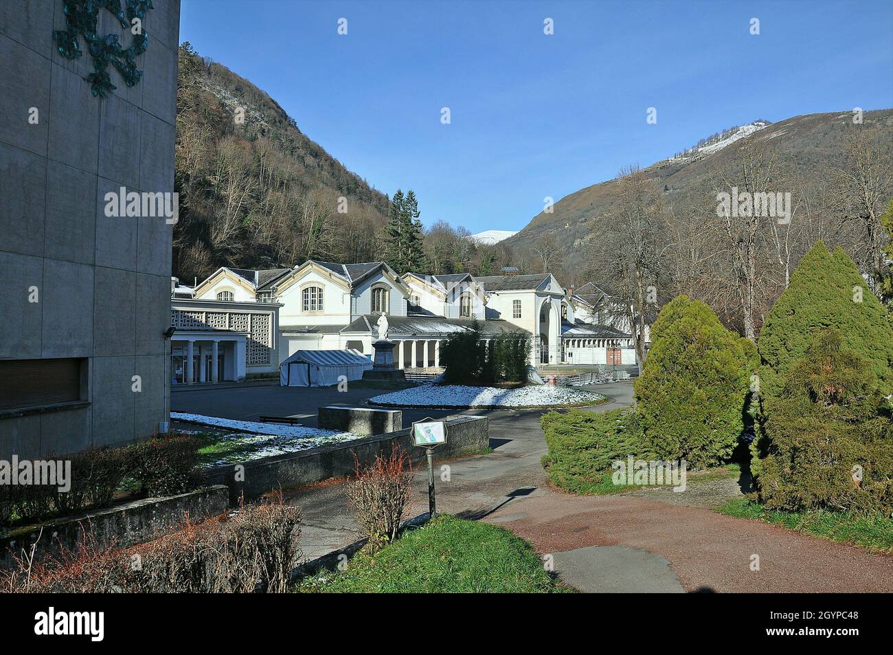 Baños termales, Bagneres de Luchon, departamento de Alto Garona, Occitanie,  Francia Fotografía de stock - Alamy