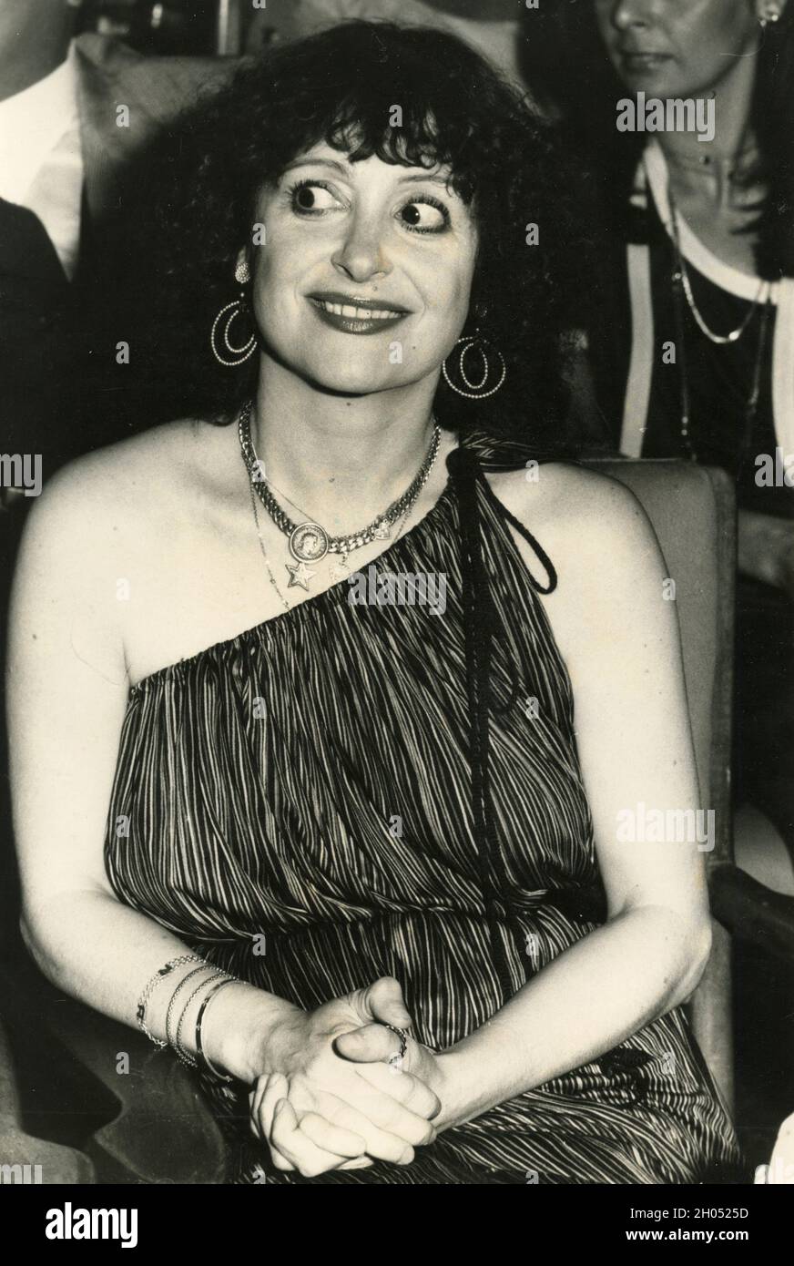 Actriz italiana Adriana Asti, 1970s años Foto de stock