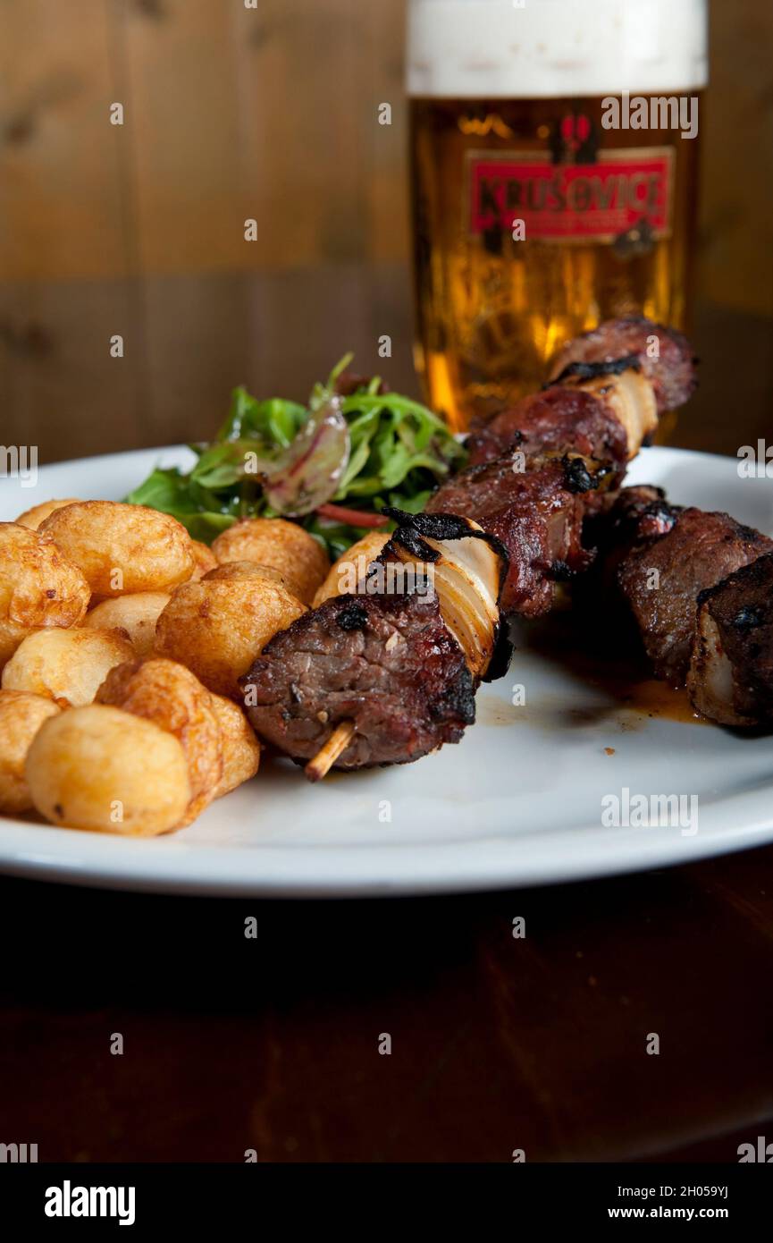 Chuletas de cordero al horno