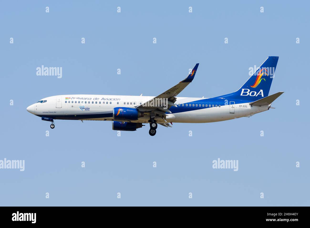 Aerolínea Boliviana Fotos e Imágenes de stock - Alamy