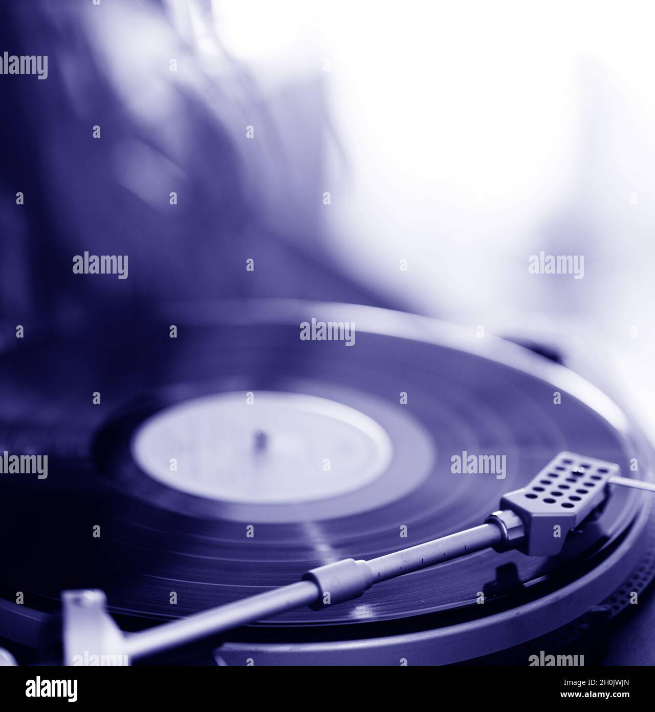 Tapa de álbum de música retro vintage del reproductor de discos Deign para  dj Compllation portada de álbum Fotografía de stock - Alamy