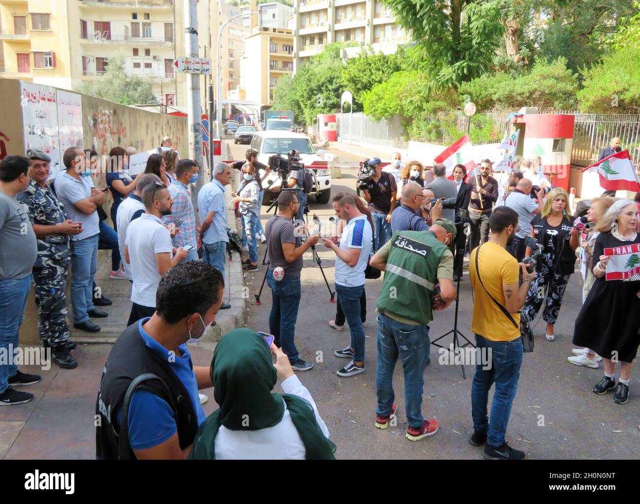 Sonda Explosiva Del Puerto De Beirut Tarek Bitar Hezbollah Nasrallah Fotografías E Imágenes De 6089