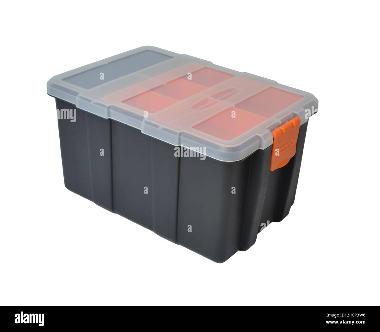 cajas y contenedores de plástico para almacenar y transportar herramientas  y varias cosas pequeñas de la gama Fotografía de stock - Alamy