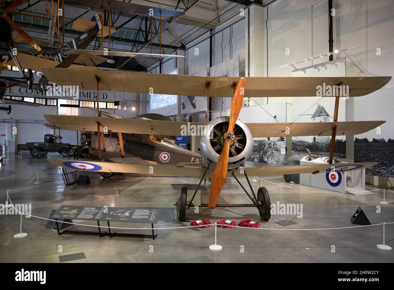 Museo Real de la Fuerza Aérea, Londres Foto de stock