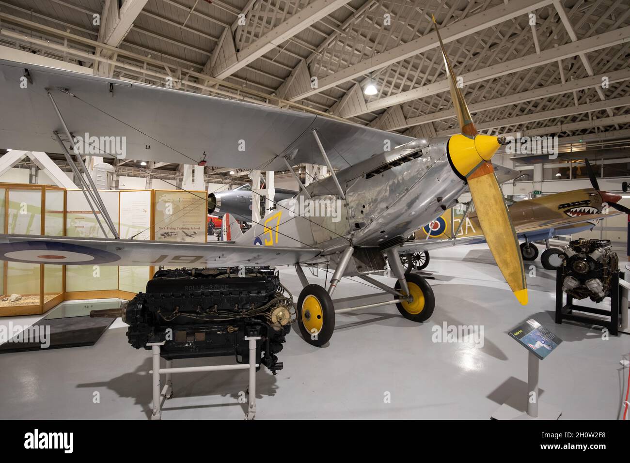 Museo Real de la Fuerza Aérea, Londres Foto de stock