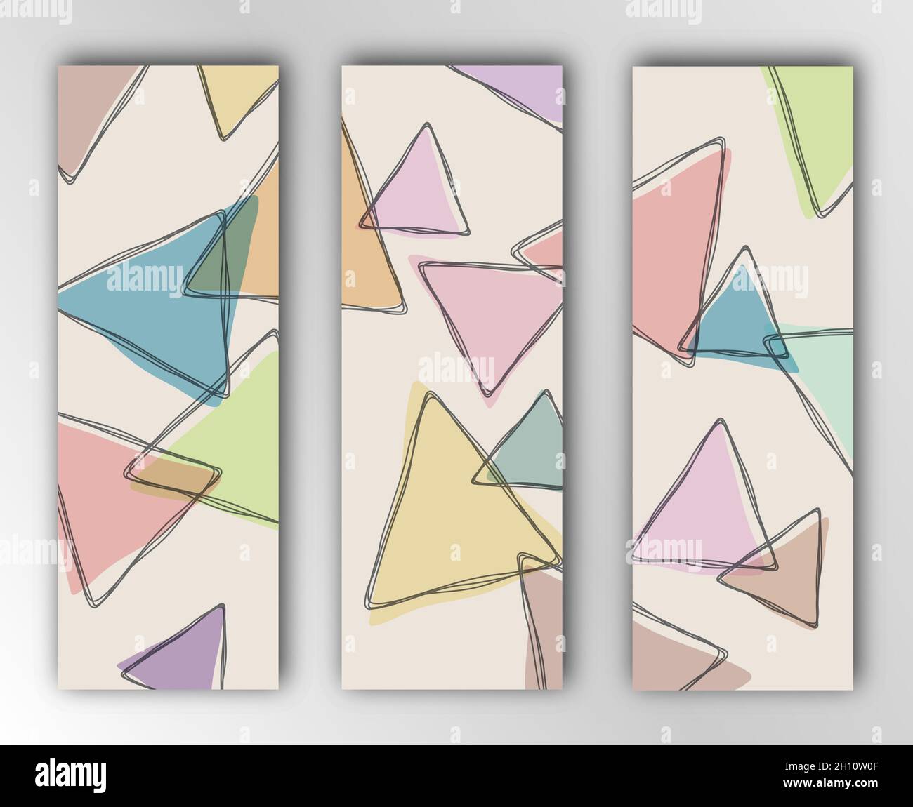 conjunto de fondos con formas geométricas para banners, portadas, folletos  y diseño creativo. Estilo minimalista sencillo Imagen Vector de stock -  Alamy