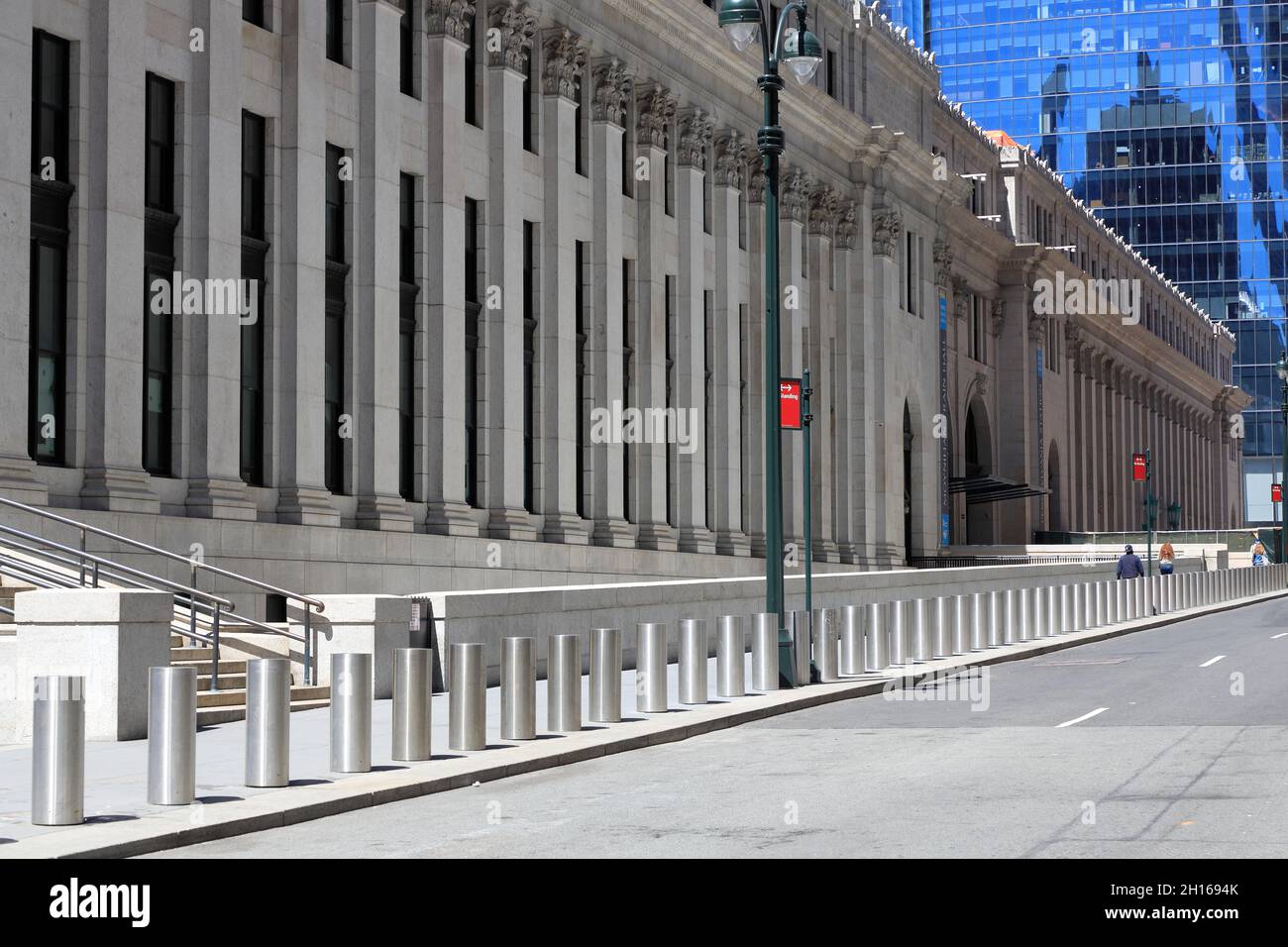 Vista exterior de Moynihan Trail Hall de Penn Station El antiguo