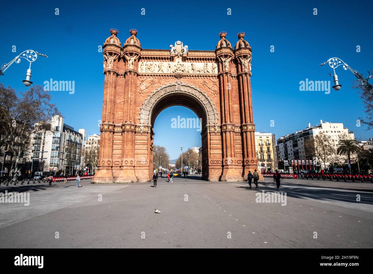 Arco de Triunfo de Barcelona, Passeig de Lluís Companys, 08003 Barcelona,  España Fotografía de stock - Alamy