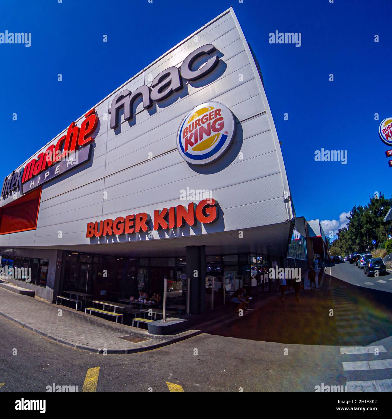 LAGOS, PORTUGAL 23 de septiembre de 2021 Una vista exterior de un