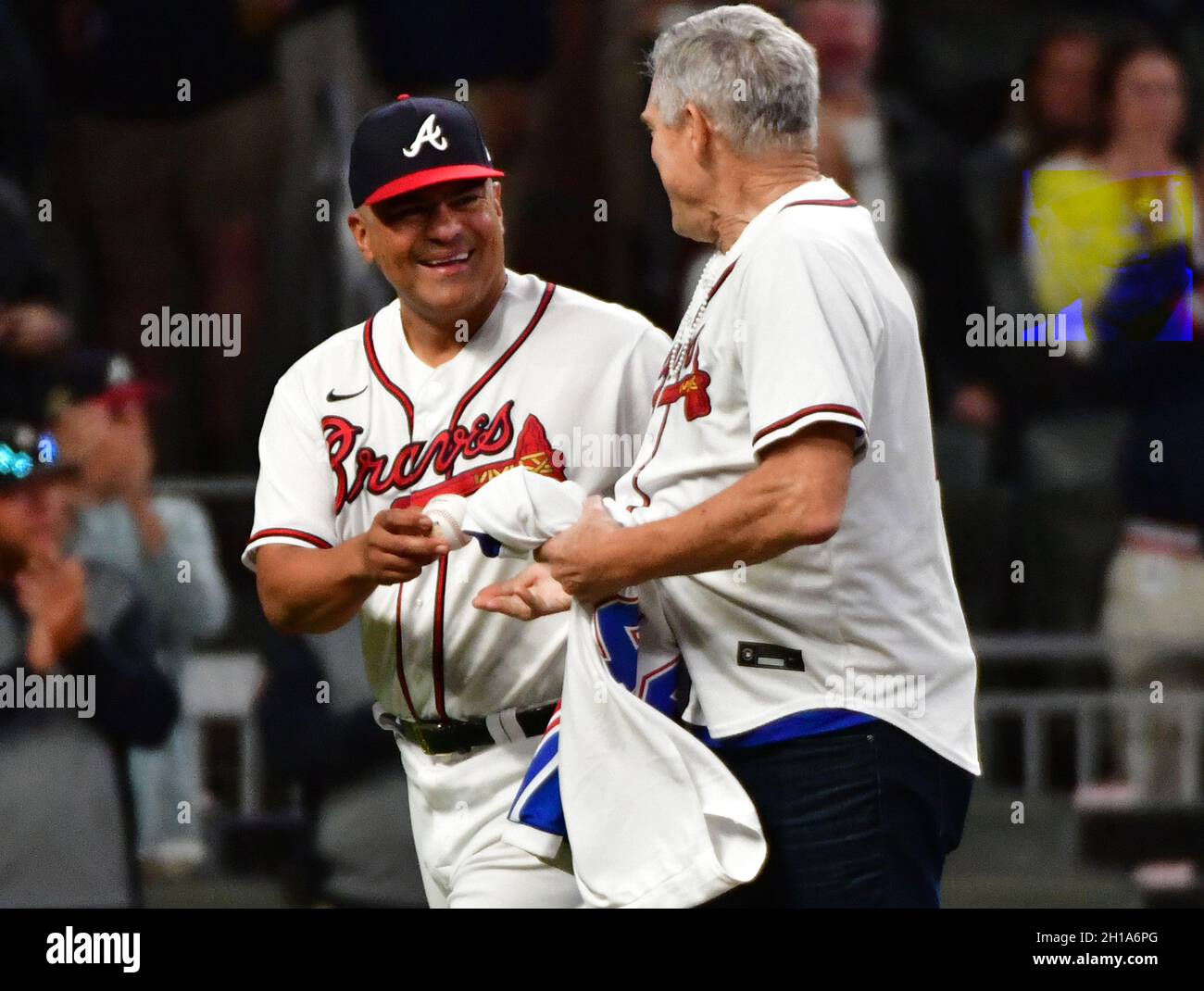 Dale Murphy Atlanta Braves foto editorial. Imagen de deportes