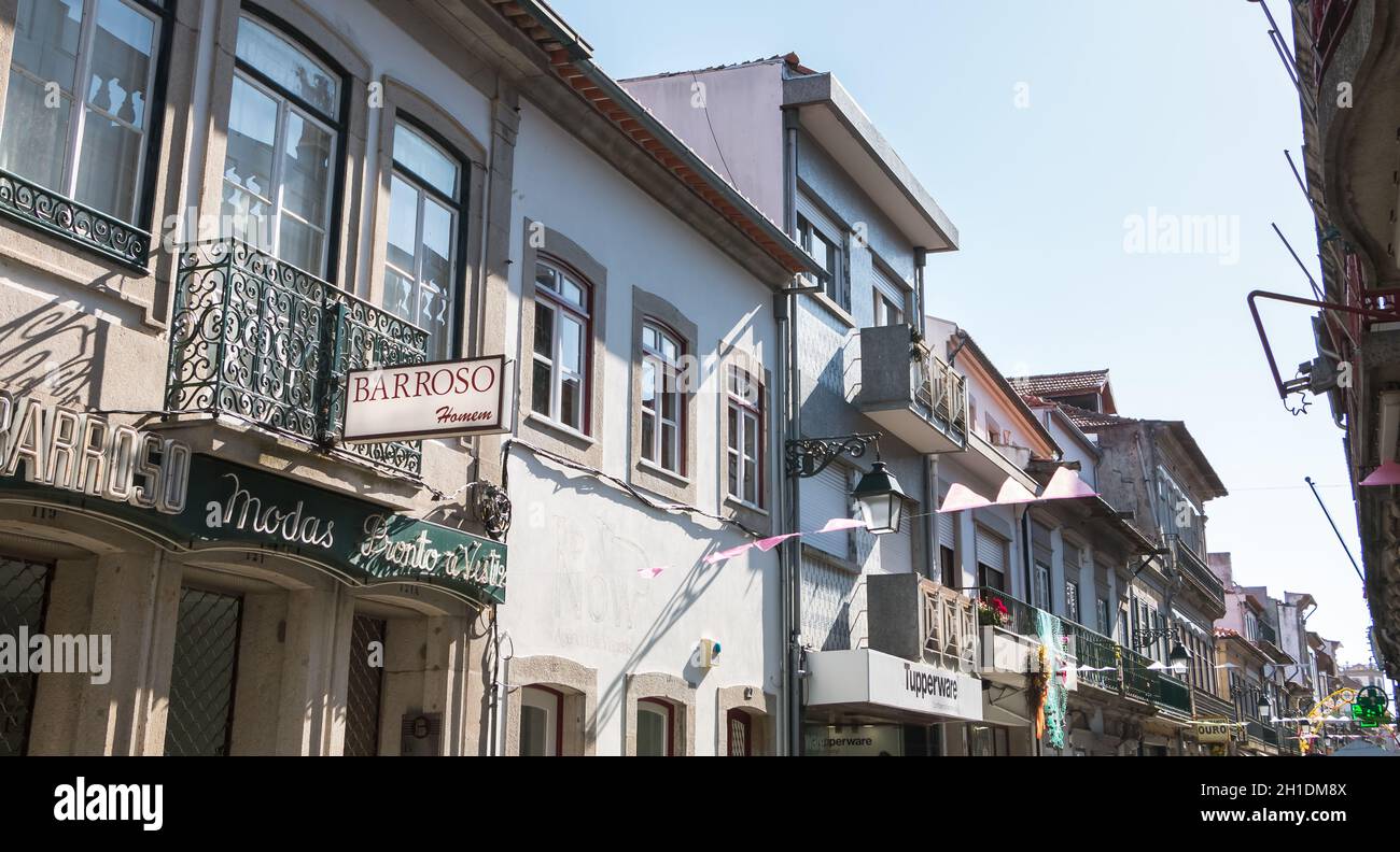 Viana do Castelo, Portugal, Portugal 10 de mayo de 2018 Detalle