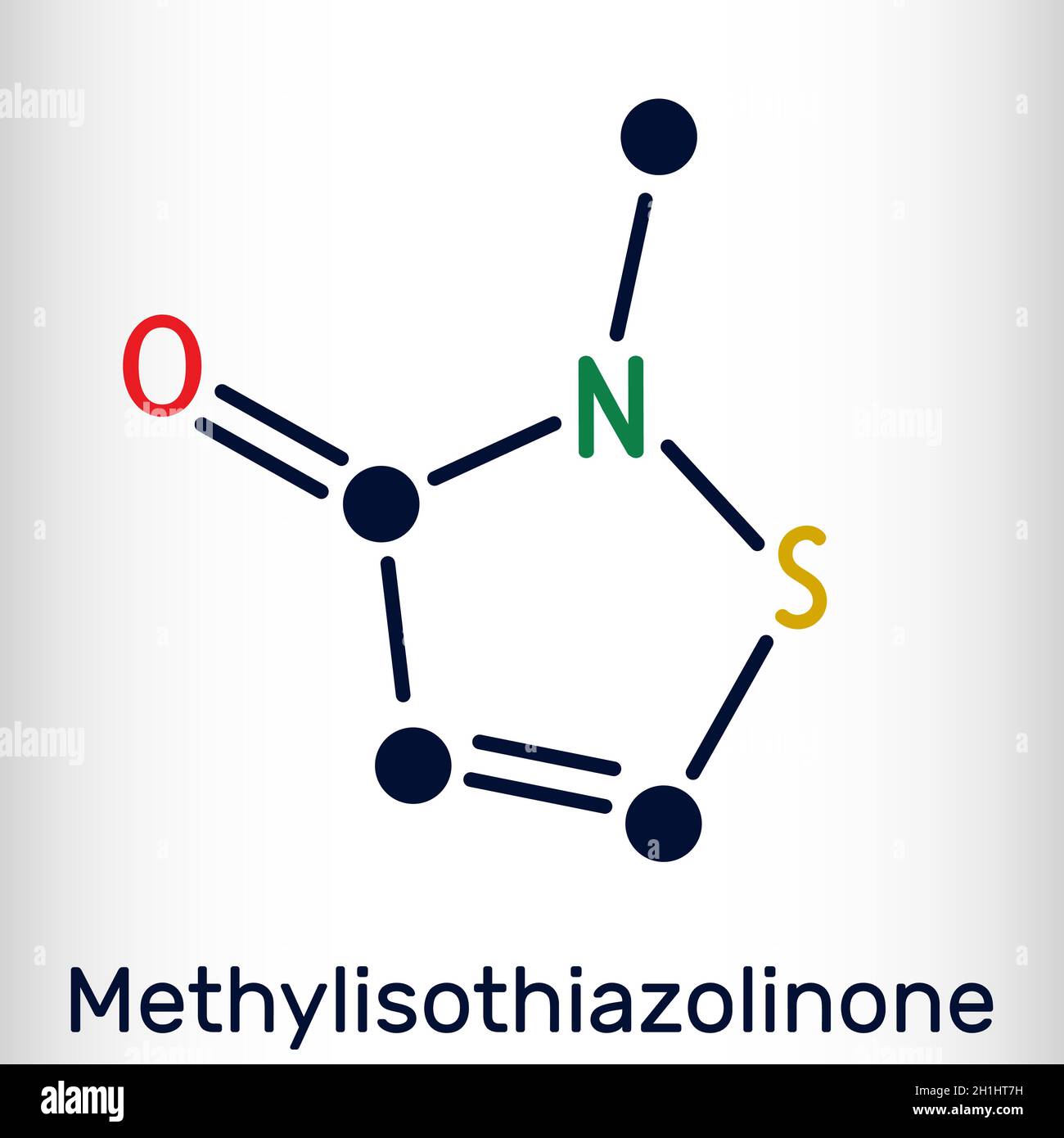 Metilisotiazolinona, MIT, molécula DE MI. Es conservante, potente