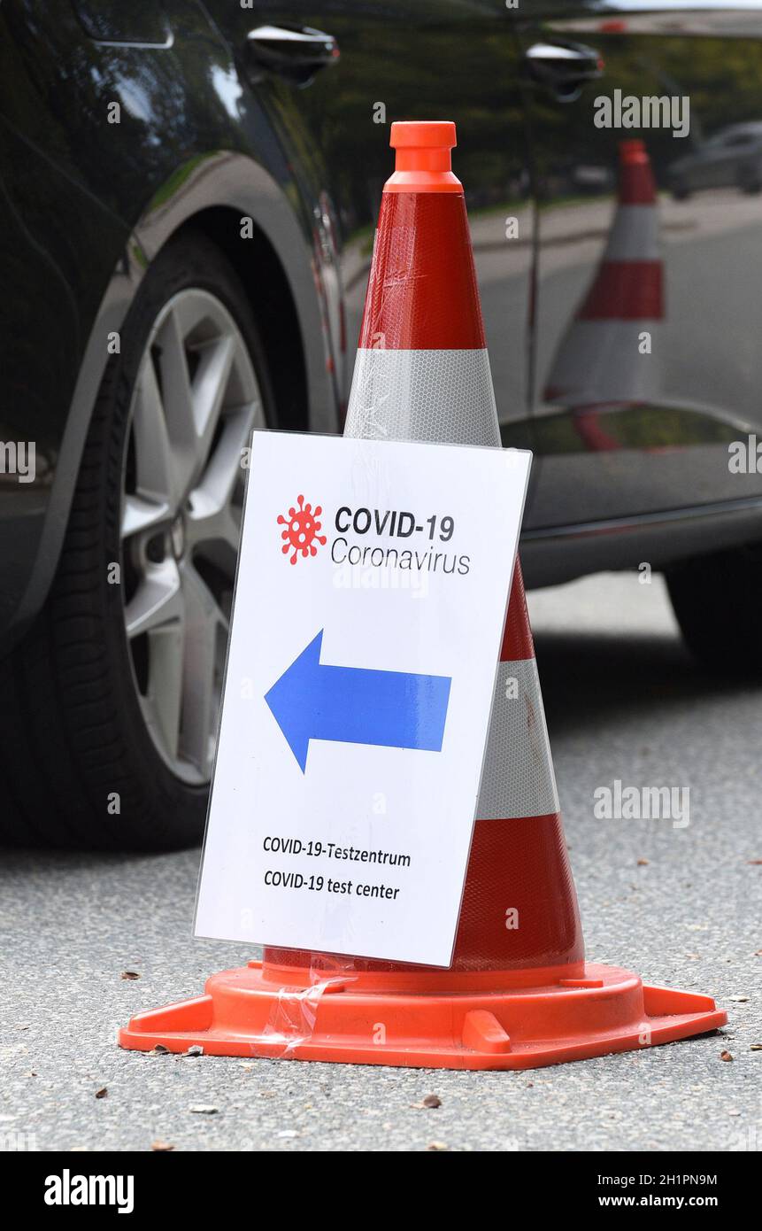 Corona Test DriveIn en Bayern (, Deutschland, Europa) Corona Test