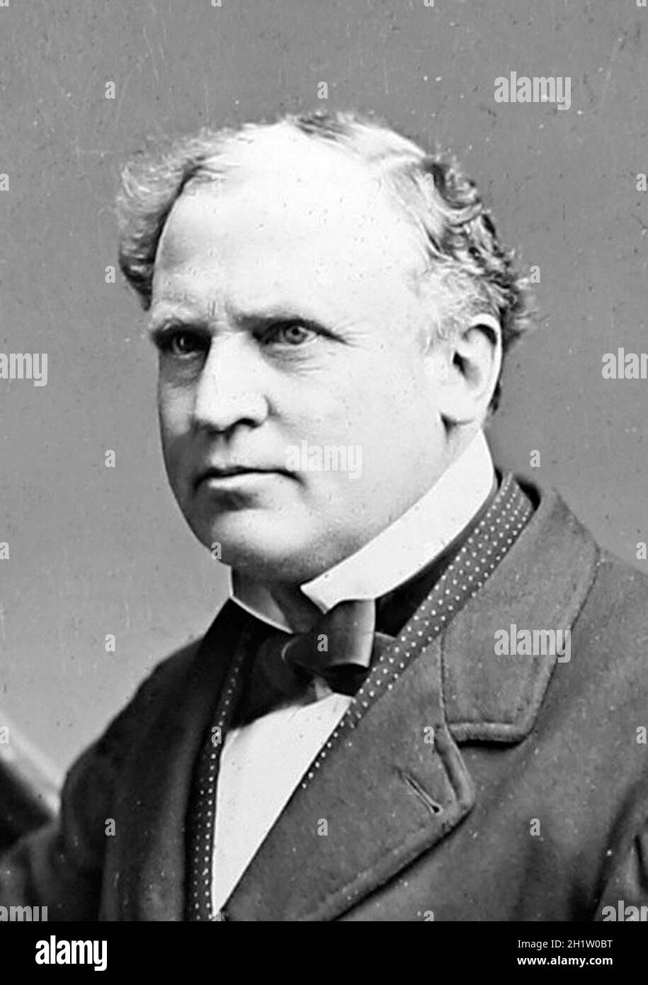 Edward Stanley, Earl of Derby, época victoriana Foto de stock