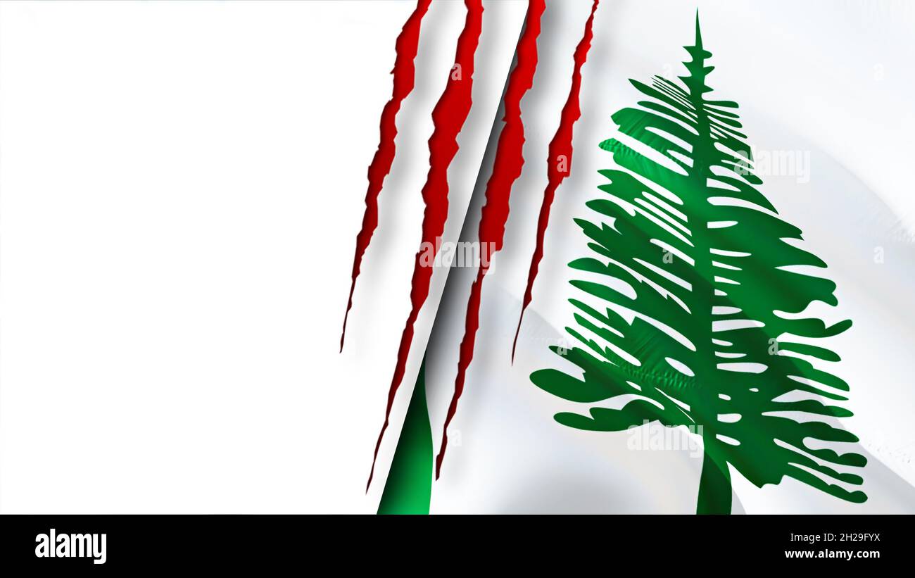 La mitad blanca y las banderas de la isla de Norfolk con concepto de