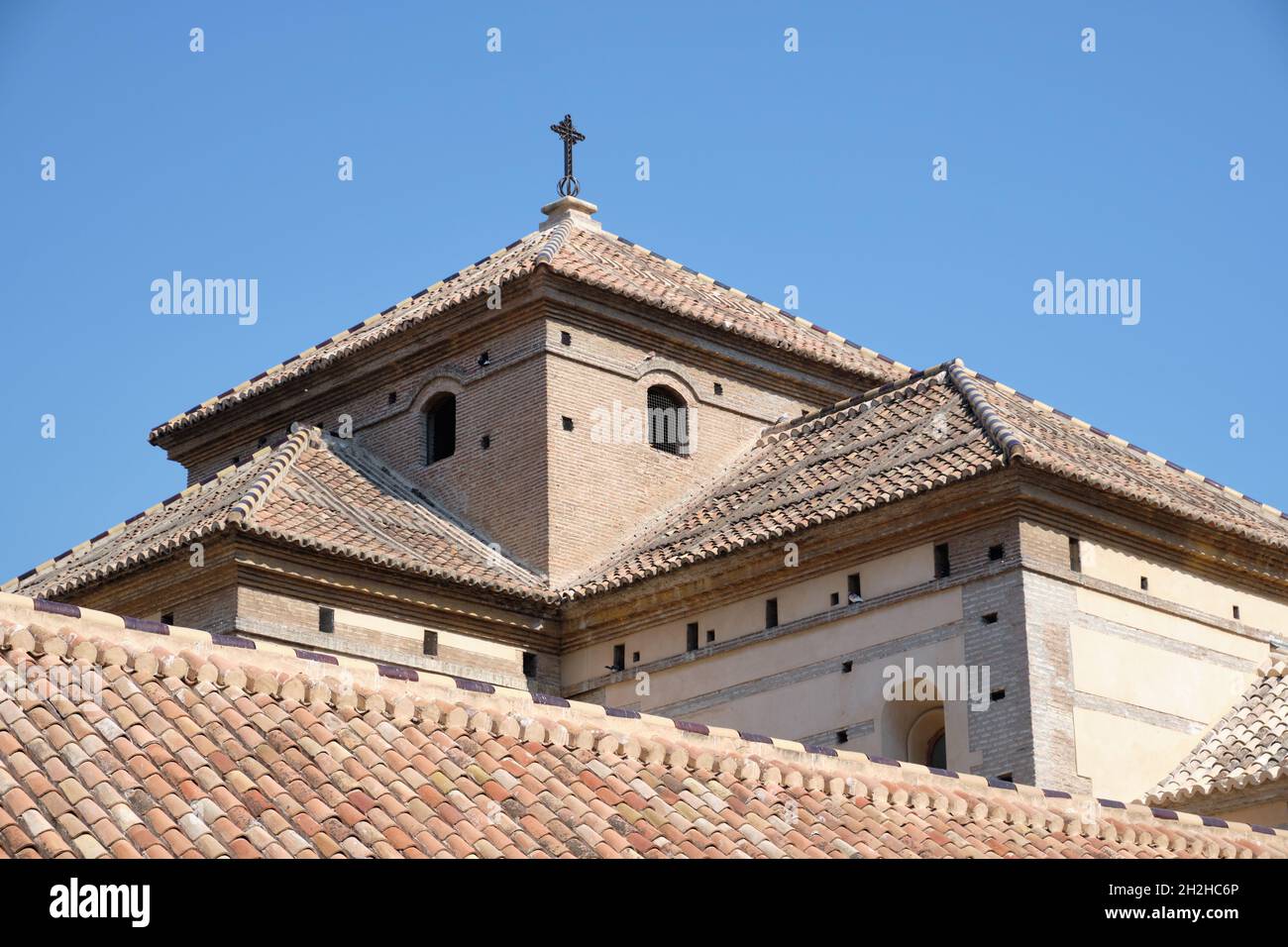 Convento de San Andrés siendo restaurado, Málaga, España Fotografía de