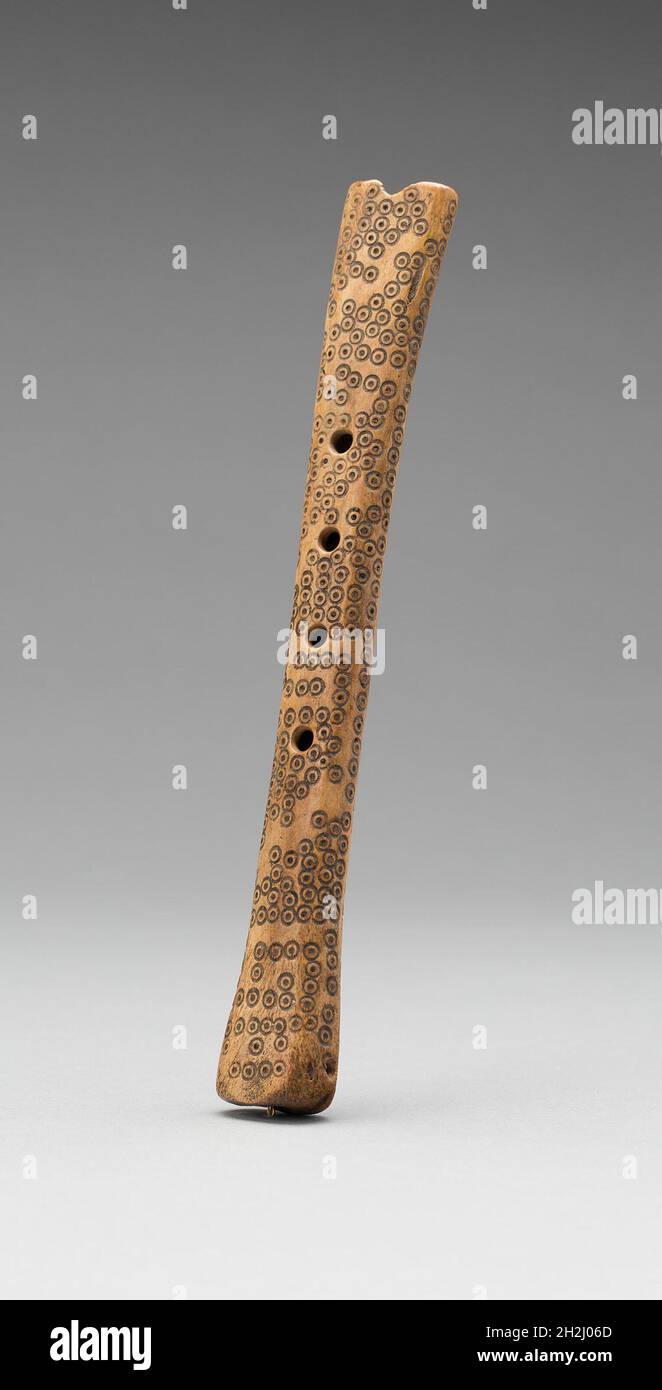 Flauta, 180 a.C./d.C. 500. Foto de stock