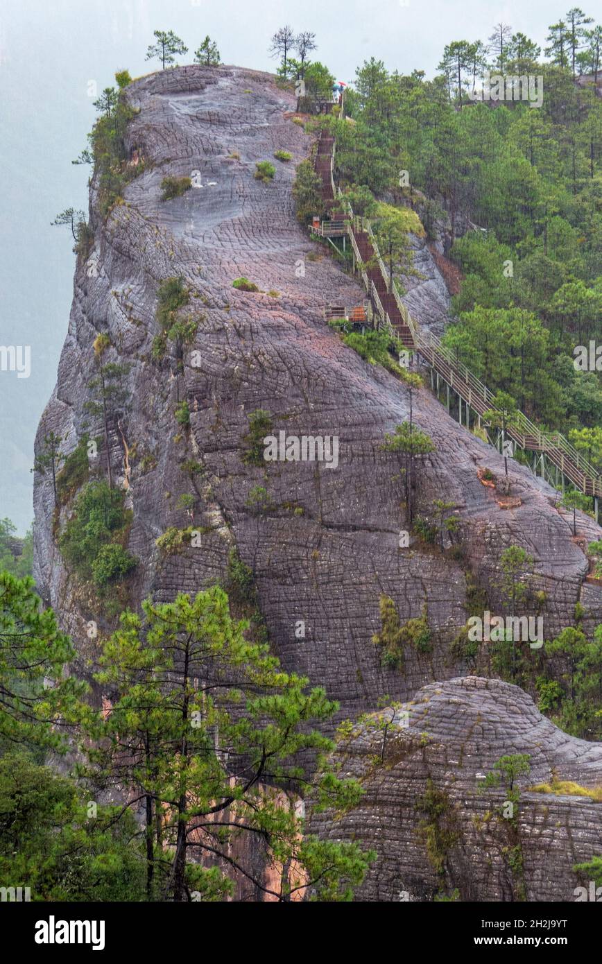 Mil Turtle Mountain, Lijiang, Yunnan, China Foto de stock