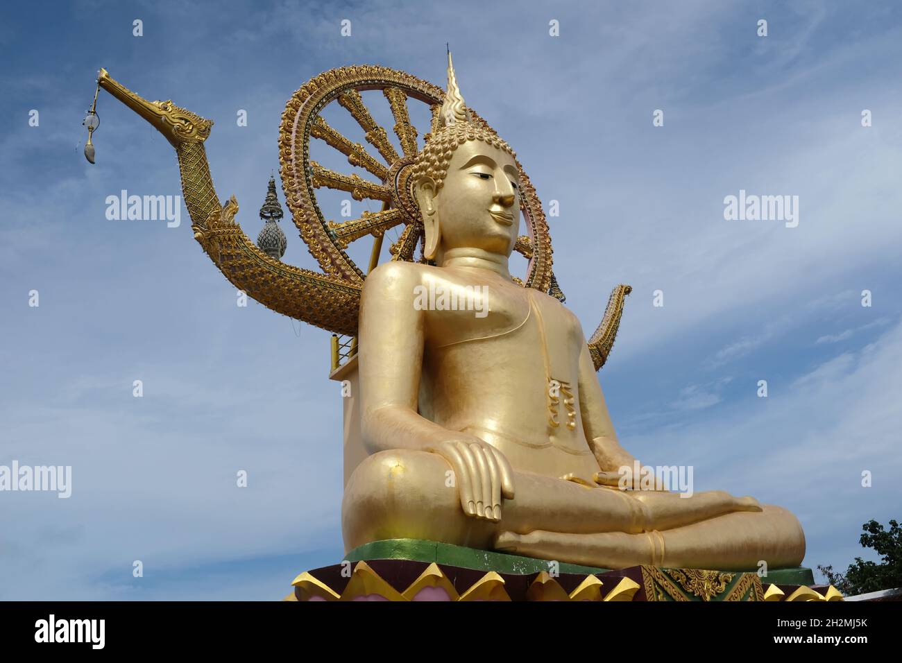 El gran Buda de Ko Samui, Tailandia Foto de stock