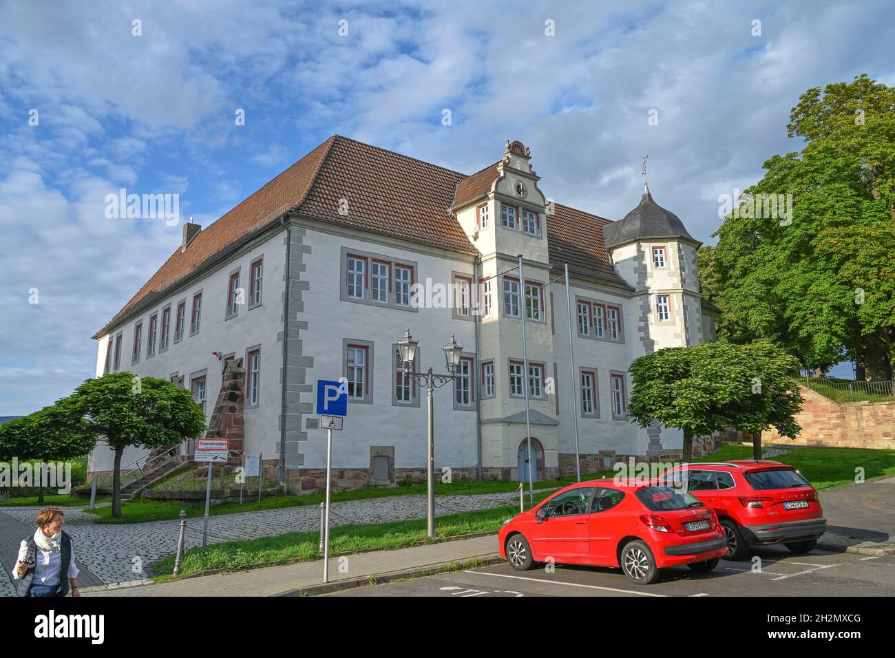 Hochzeitshaus, Stadtverwaltung, Eschwege, Hessen, Deutschland Foto de stock
