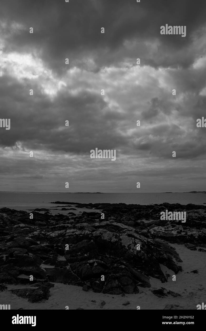 Una selección de imágenes tomadas en la región de Connemara, en el condado de Galway, Irlanda paisajes y la Vía Atlántica Salvaje. Foto de stock