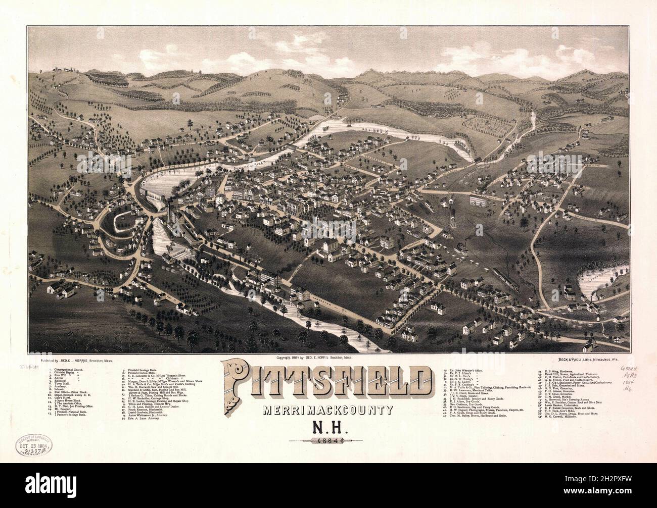 Mappa di pittsfield fotografías e imágenes de alta resolución Alamy