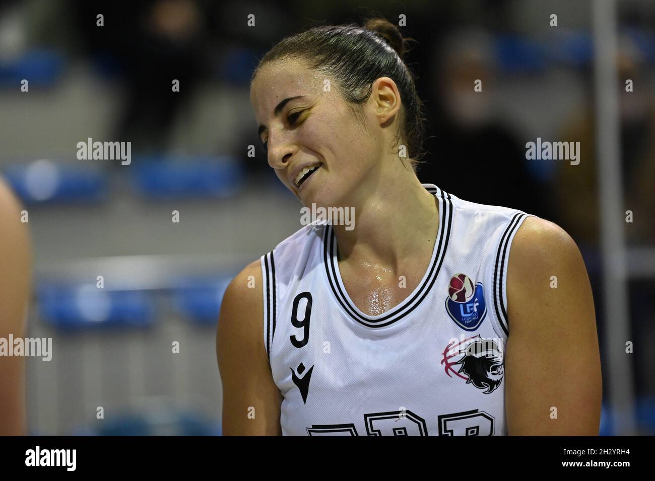 Faenza, Italia. 24th Oct, 2021. Rosa Cupido - E Trabajo Faenza Durante  E-Trabajo Faenza vs Famila Wuber Schio, Campionato di Basket Serie A1  femminile en Faenza, Italia, 24 otobre 2021 Crédito: Agencia