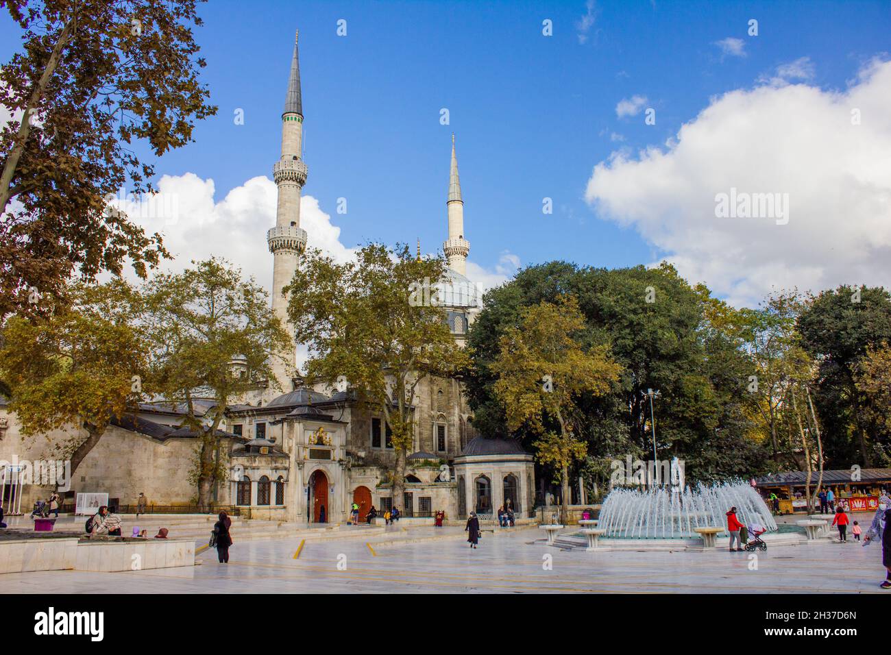Eyüp,Estambul,TurquíaOctubreMiércoles2021 Mezquita del Sultán de