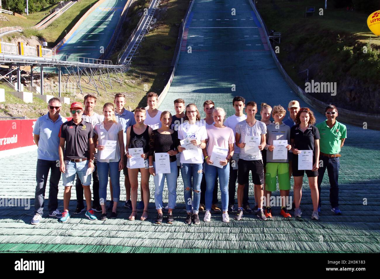Gran Premio de Verano FIS Hinterzarten 2017 Foto de stock