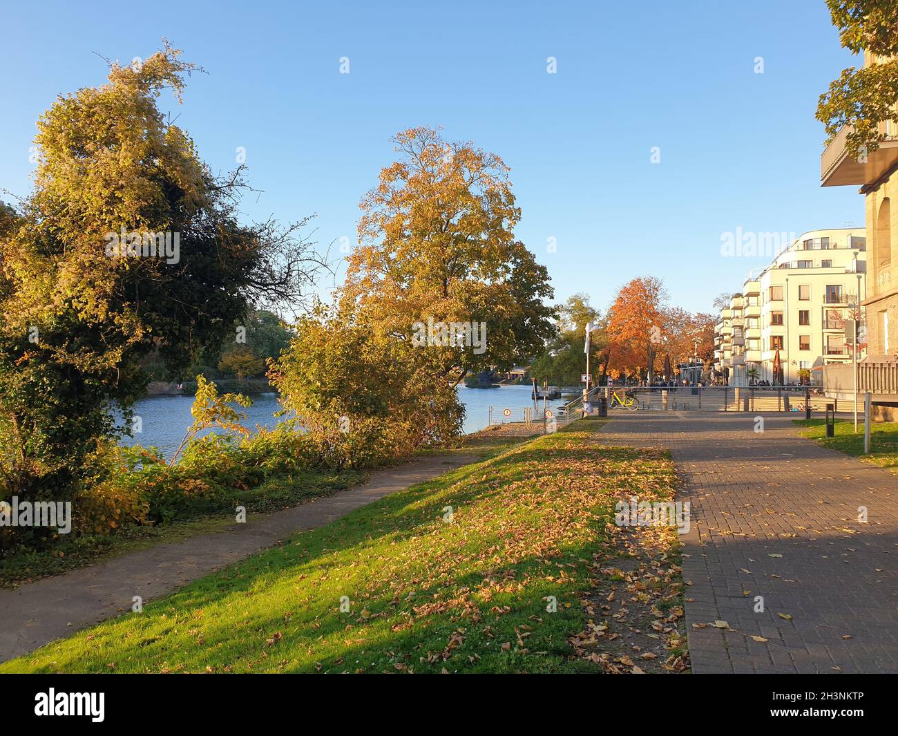 Mülheim an der Ruhr im Herbst Foto de stock