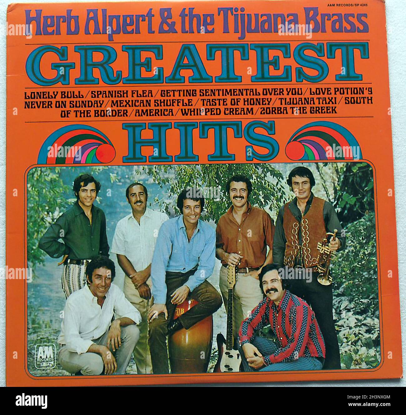 1960s 1970s Herb Alpert y el Tijuana Brass Greatest Hits LP Original Vintage Record Album Vinyl