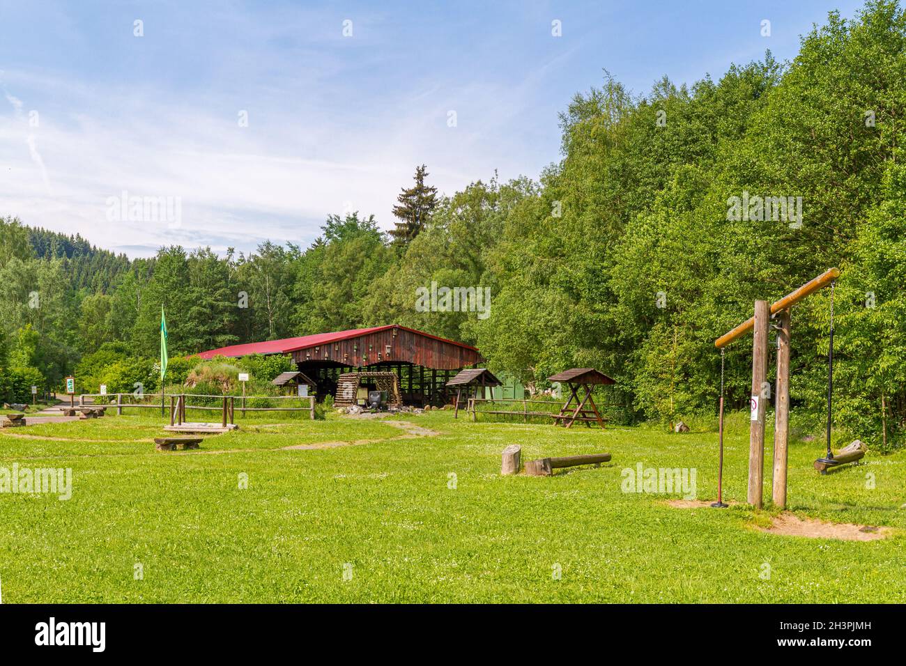 Waldhof en SilberhÃ¼tte Harz Foto de stock