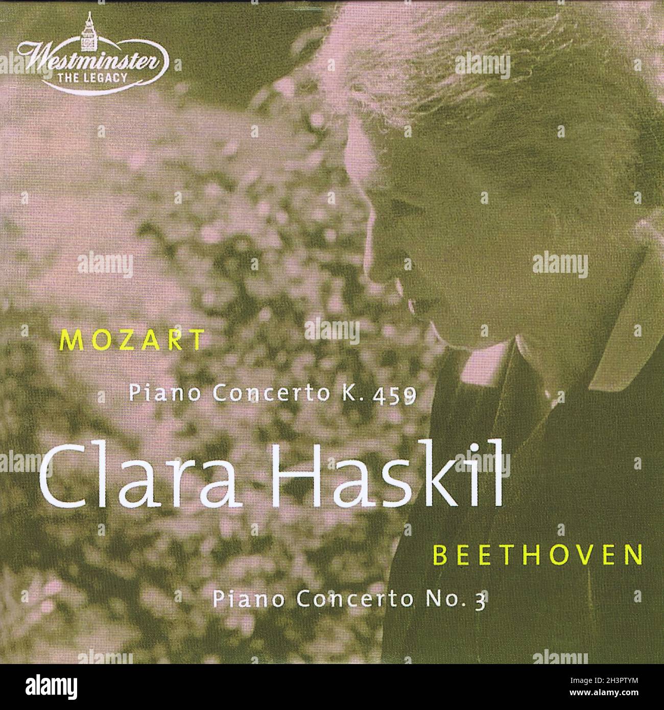Beethoven Piano Concerto 3 â€¢ Mozart Piano Concerto K 459 - Haskil Swoboda  Westminster Legacy Edición Coreana - Música Clásica Vinyl Record Vintage  Fotografía de stock - Alamy