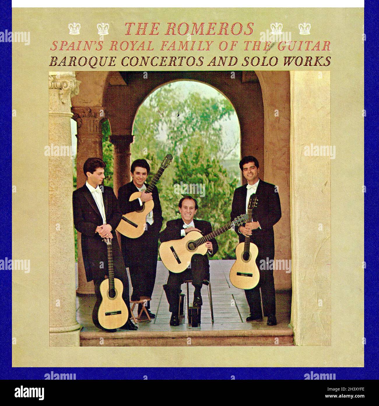 Concierto de Guitarra Barroca - Romeros Mercury R2R 1 - Música Clásica  Vinyl Record Vintage Fotografía de stock - Alamy
