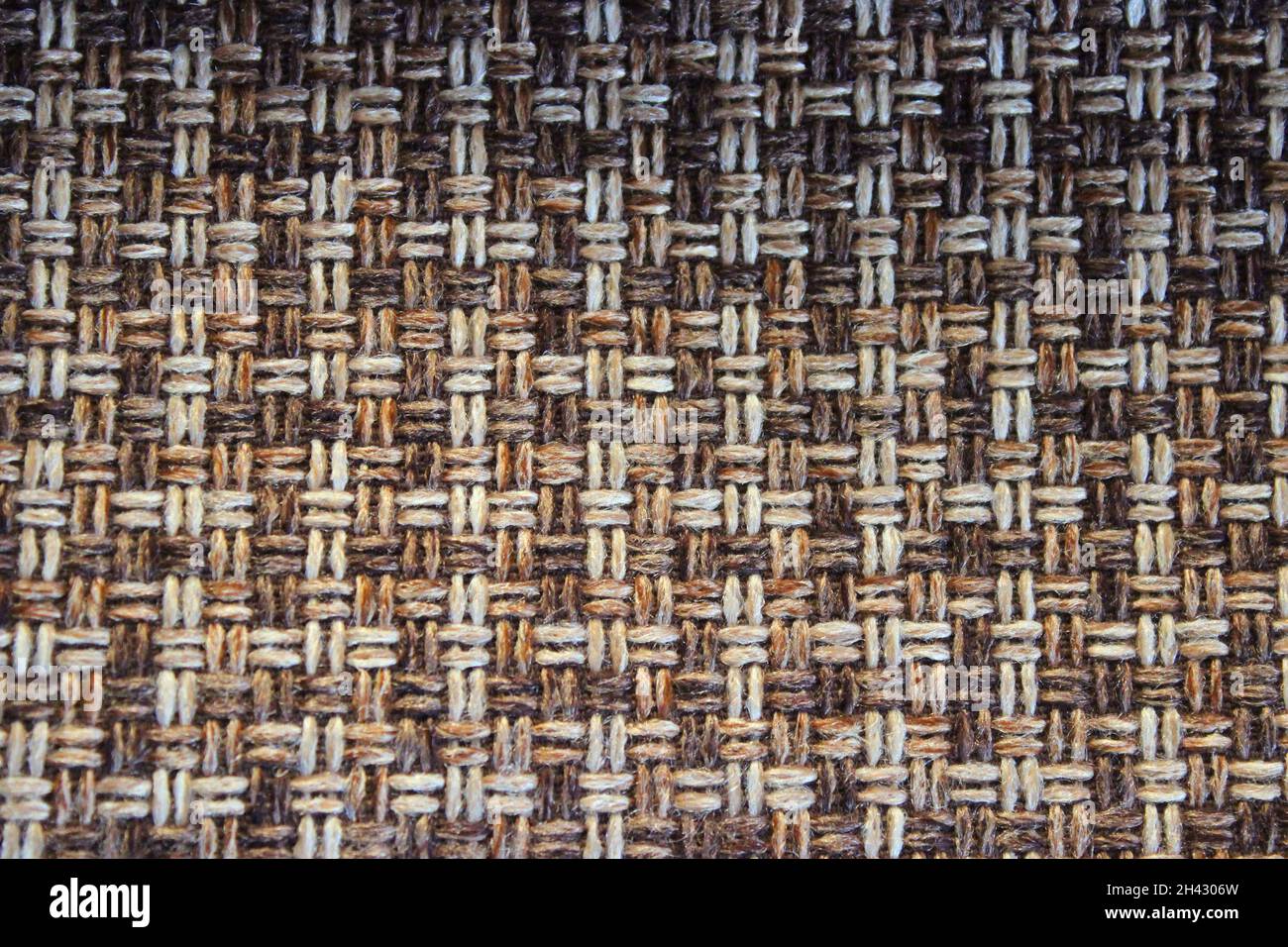 textura de la tela. Fondo de textura textil. Macro de colores diferentes Foto de stock