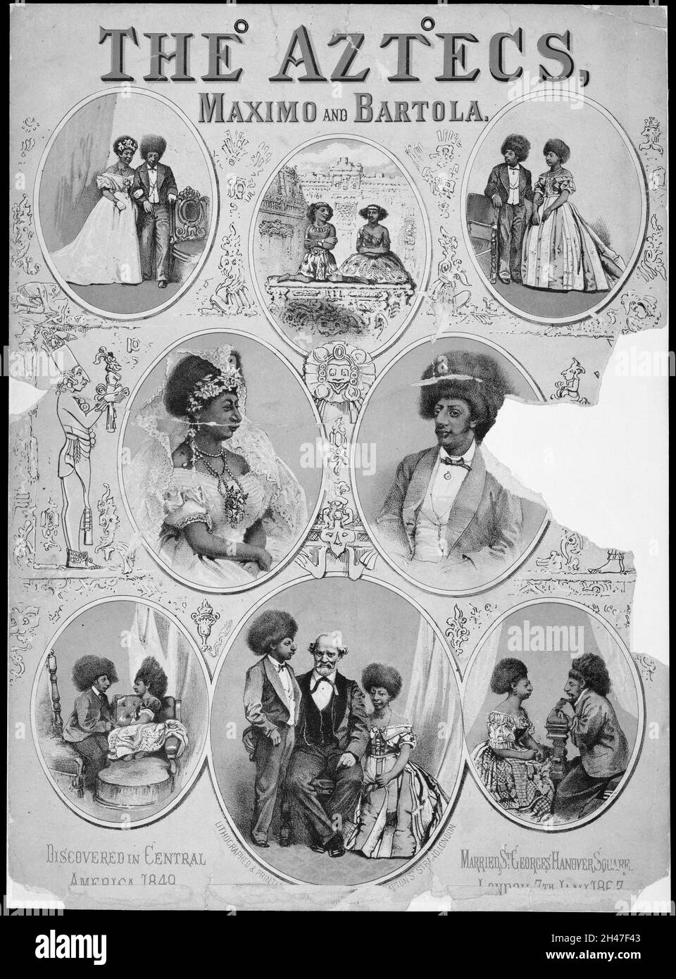 Maximo y Bartola, supuestamente Aztecas, anunciados para la exposición