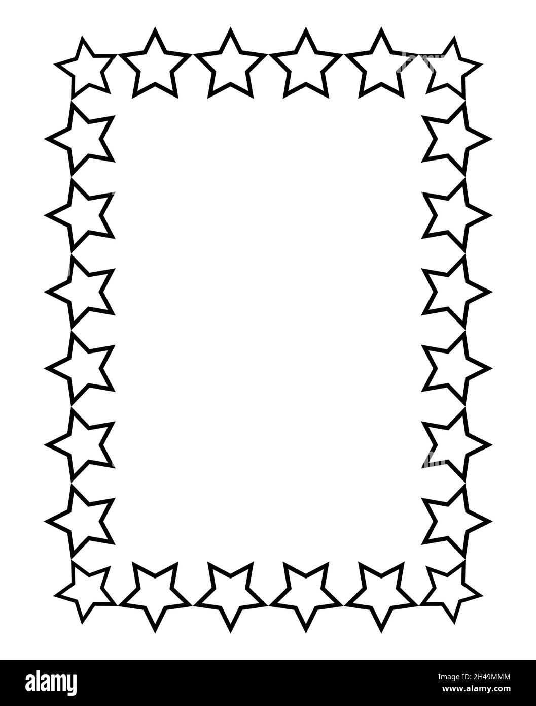 marco rectangular negro. formato a4. ilustración vectorial. Eps10 4261787  Vector en Vecteezy