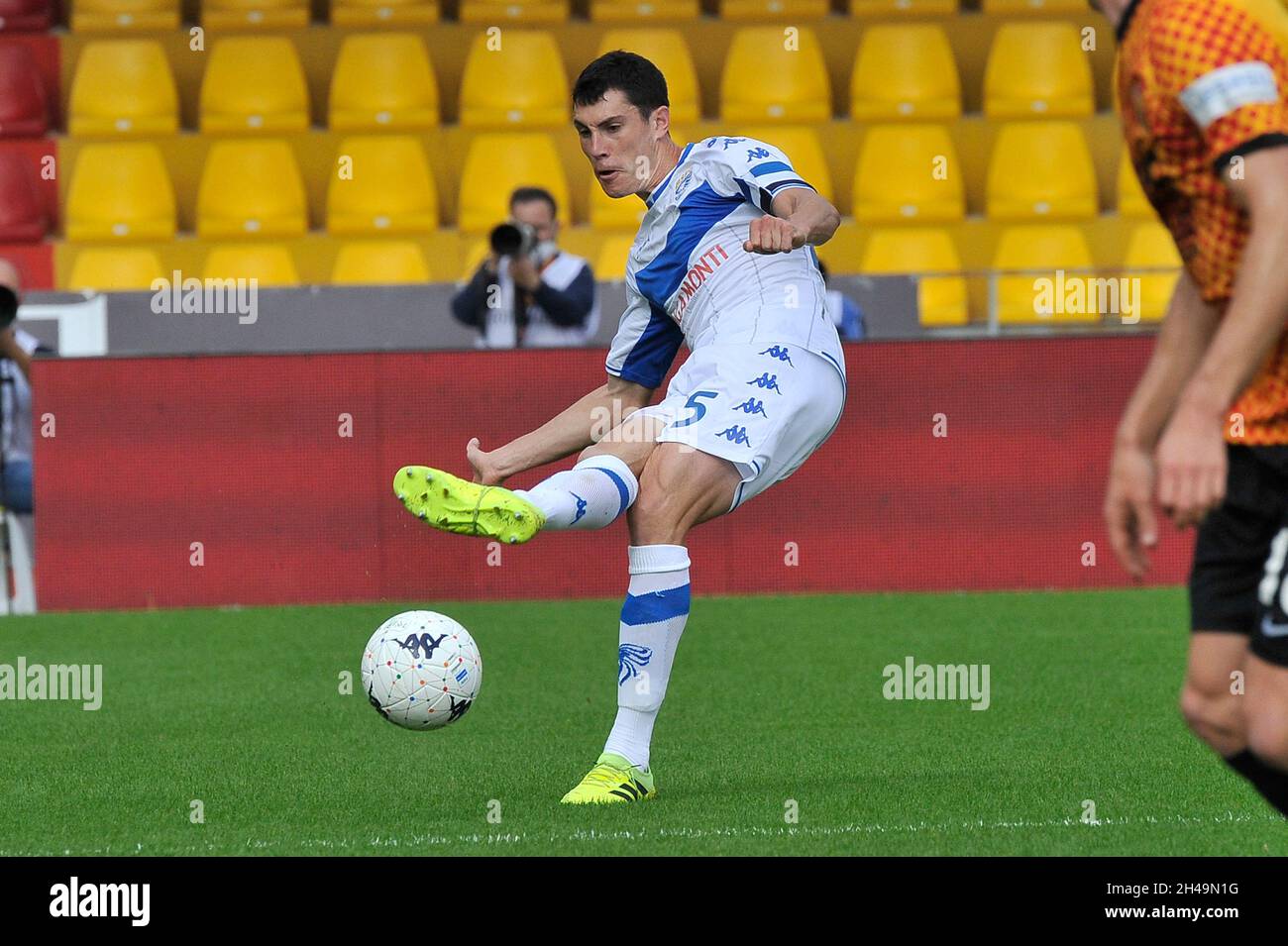 Campeonato Italiano Serie B Entre Benevento Vs Brescia Foto de