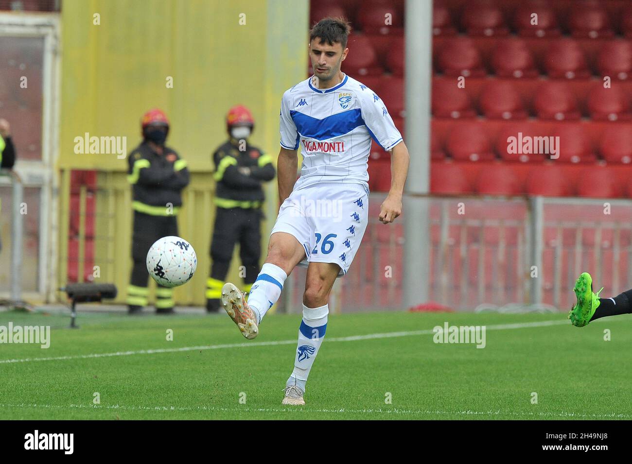 Campeonato Italiano Serie B Entre Benevento Vs Brescia Foto de