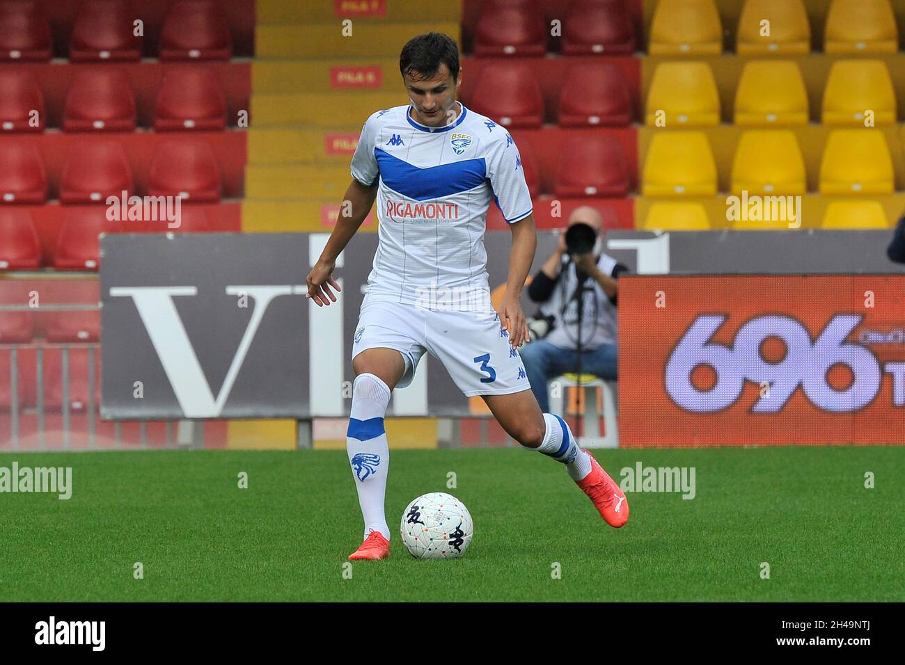 Campeonato Italiano Serie B Entre Benevento Vs Brescia Foto de