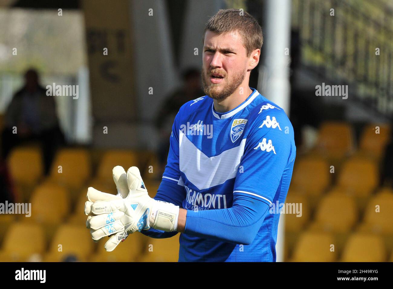 Campeonato Italiano Serie B Entre Benevento Vs Brescia Foto de