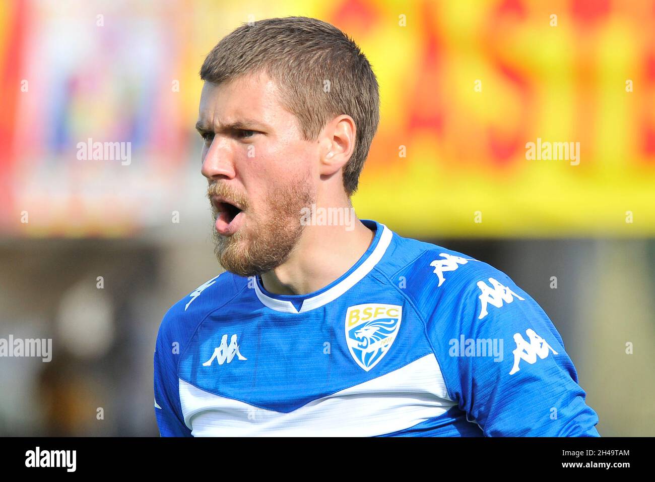 Campeonato Italiano Serie B Entre Benevento Vs Brescia Foto de