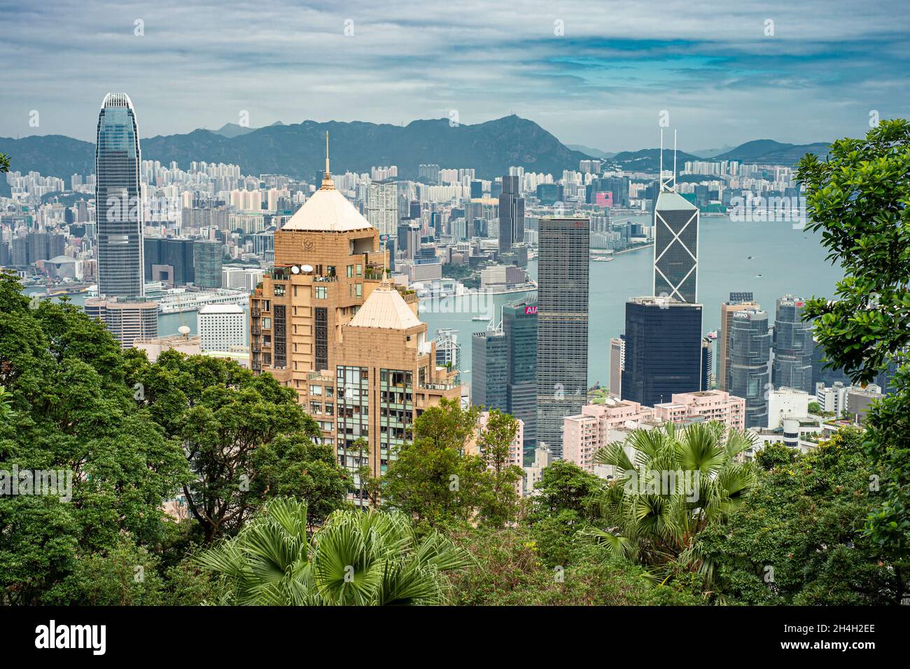 Hong Kong pico Foto de stock