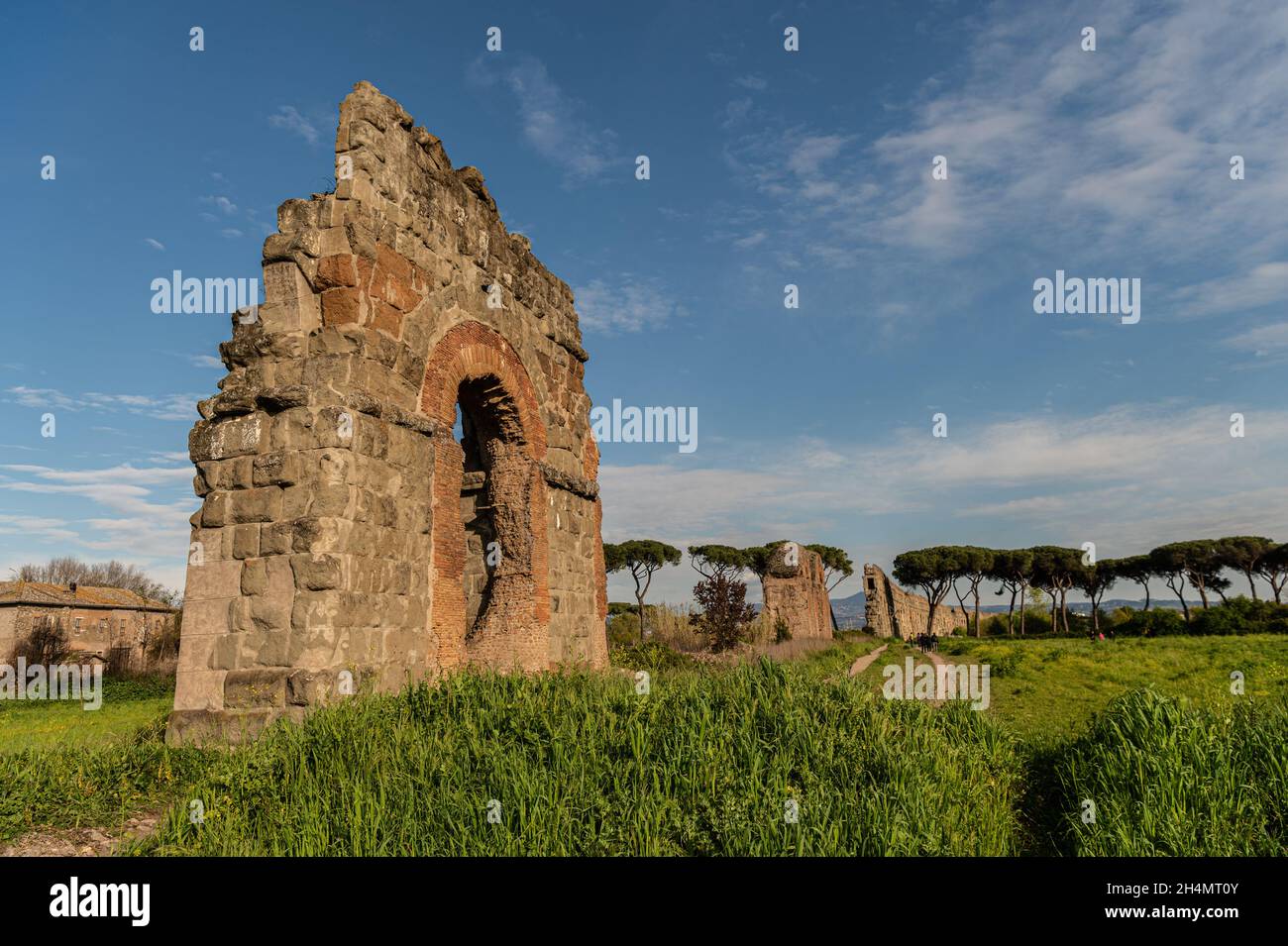 Parque de los acueductos (Parco degli Acquedotti), Roma, Italia, Europa