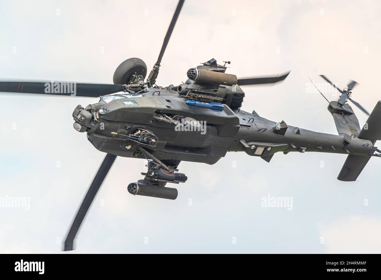 Army Air Corps AH-64 Apache Foto de stock