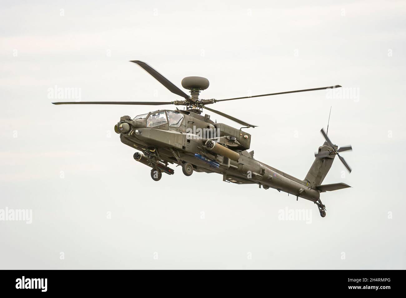 Dutch AH-64D Apache Foto de stock