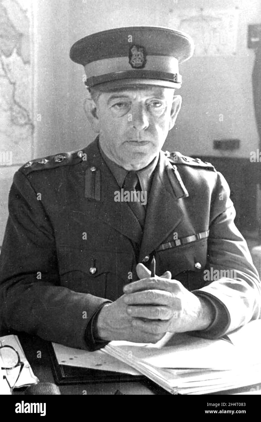 THOMAS KENDRICK (1881-1972) Agente de inteligencia británico sobre 1945 Foto de stock