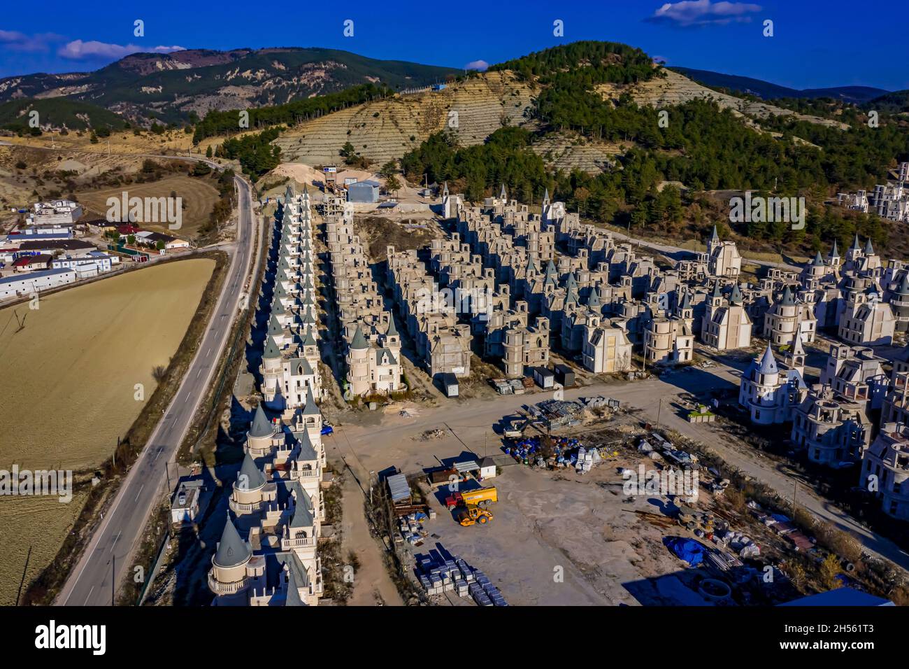 Vista aérea de Burj Al Babes | Luftbilder von Burj Al Babes in der Türkei | Vista aérea de Burj Al Babes Foto de stock