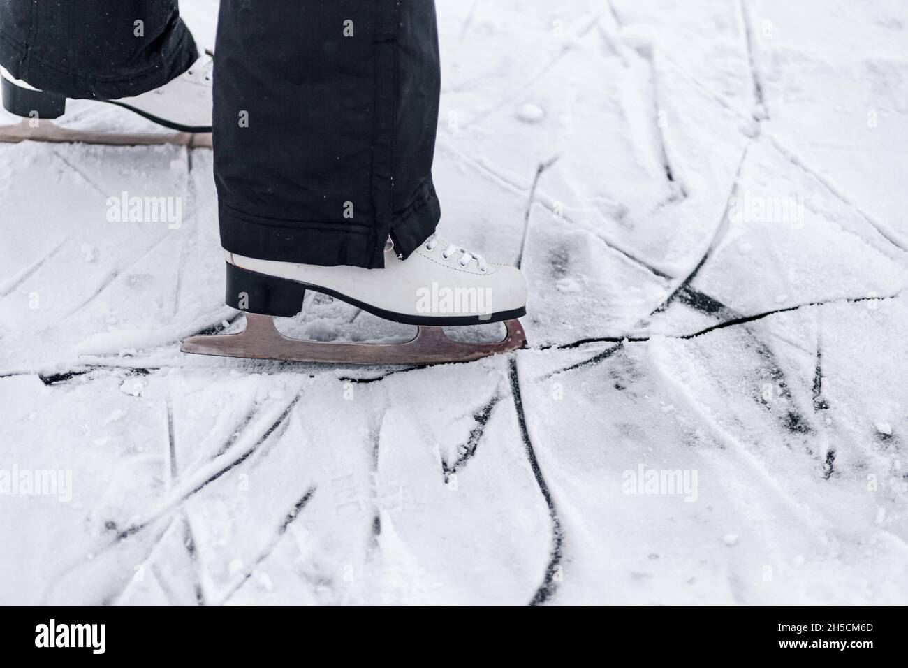 personas congeladas en hielo